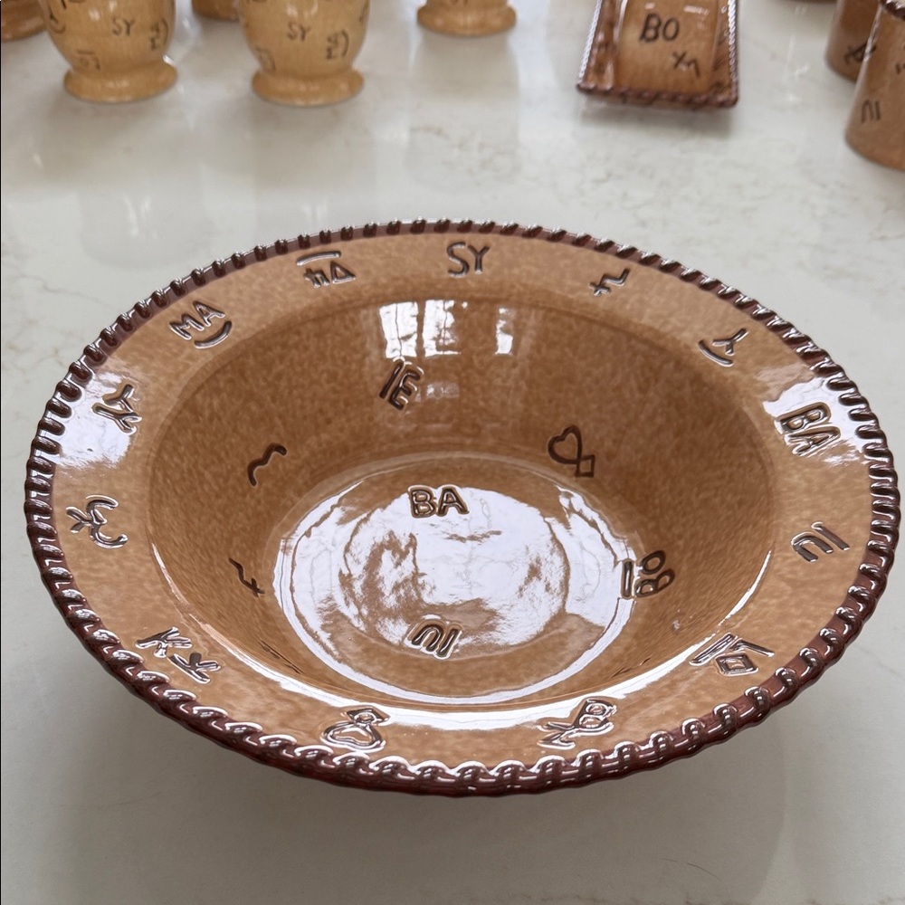 Montana Silversmith rimmed serving bowl